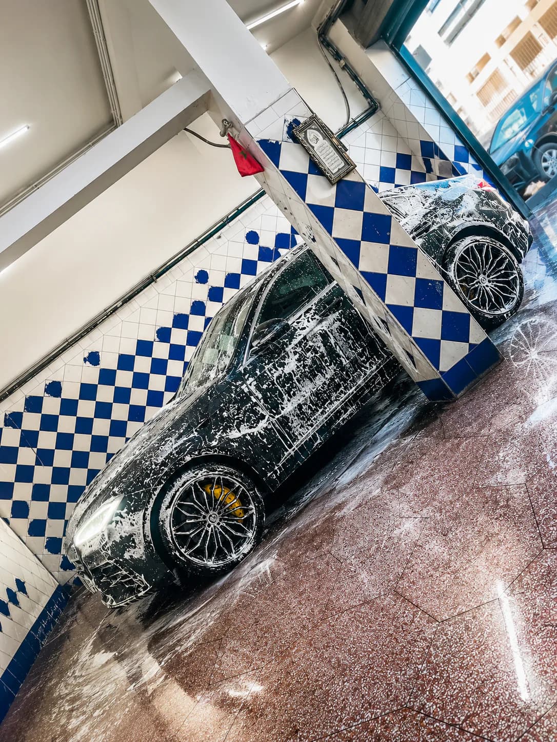 Ouvrir l’image : Lavage mousse carrosserie