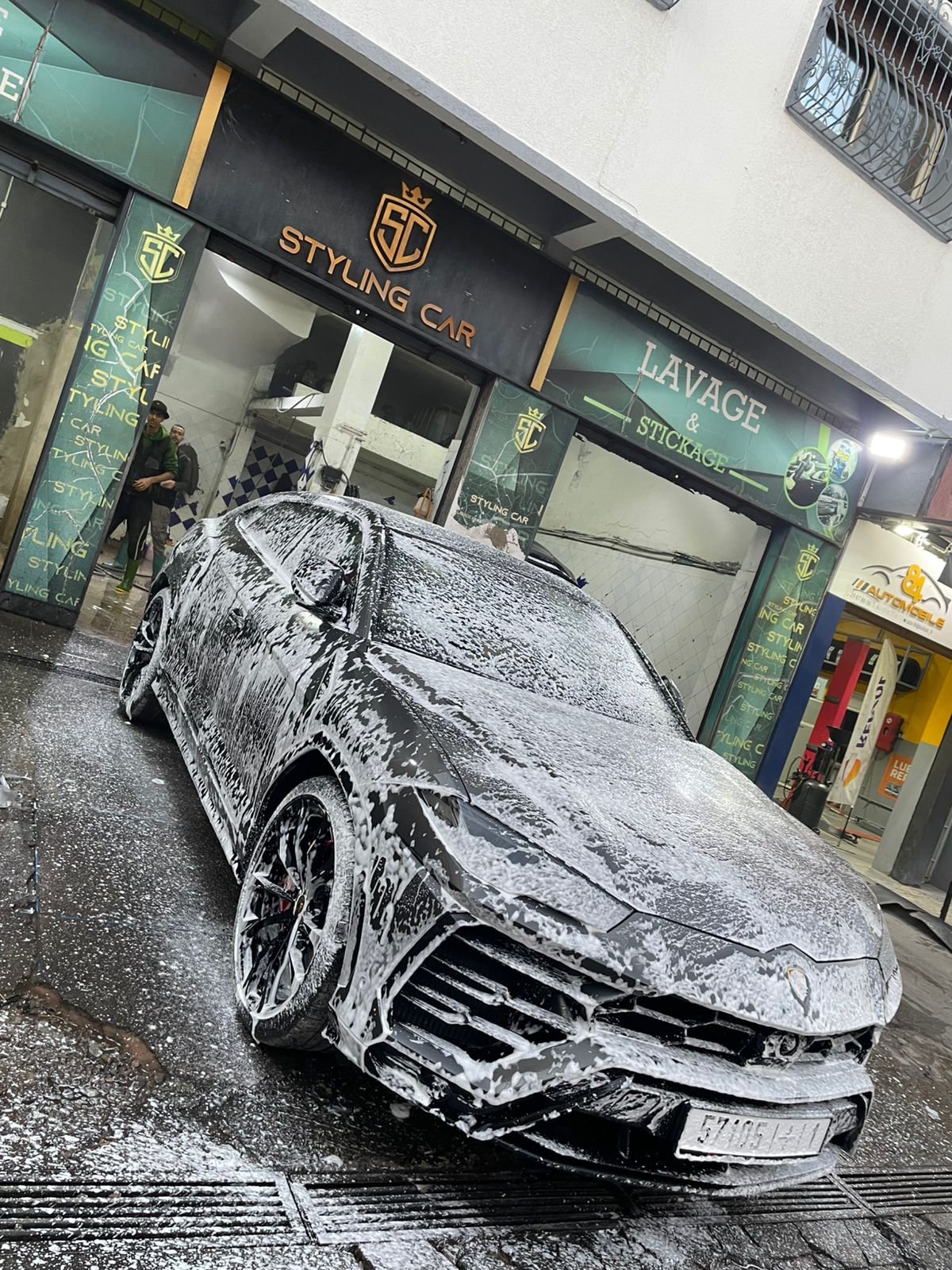 Lavage mousse Kouame Detailing